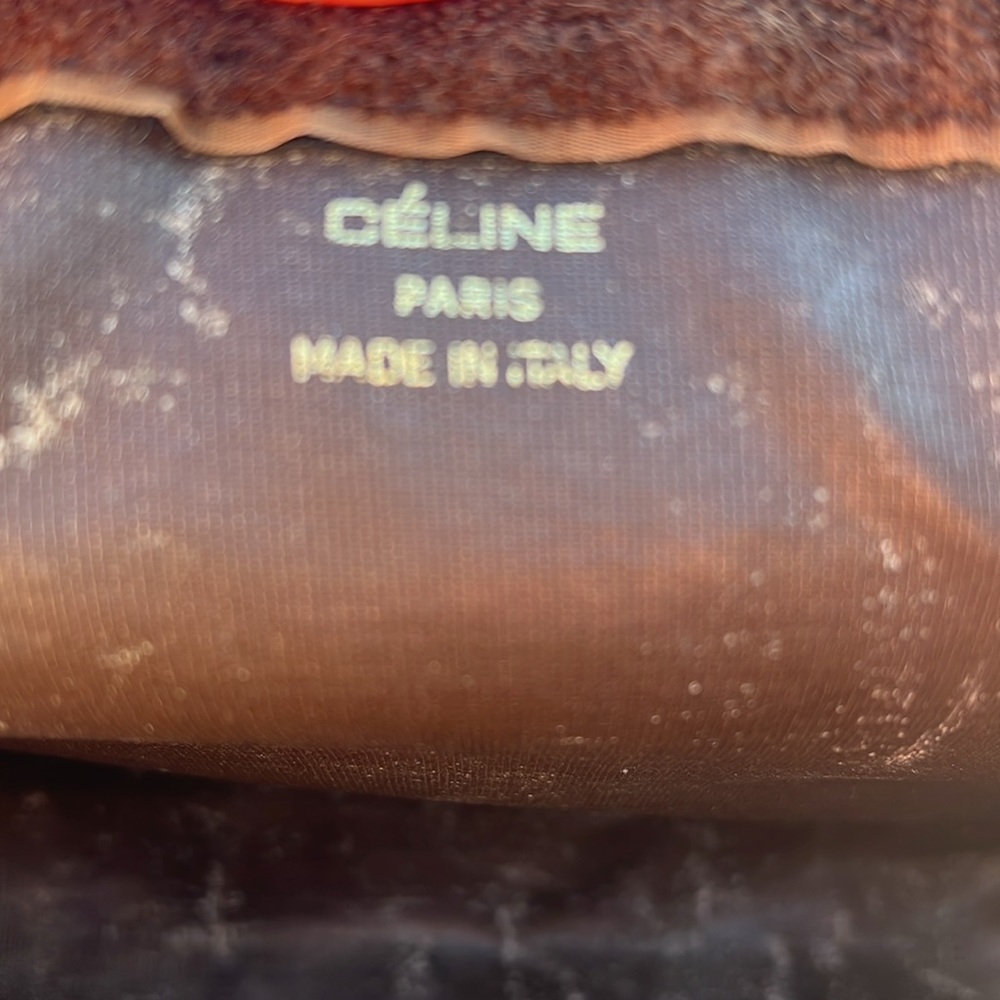 Celine Macadam Canvas and Leather‎ Clutch / Makeup Case EUC - Picture 11 of 12